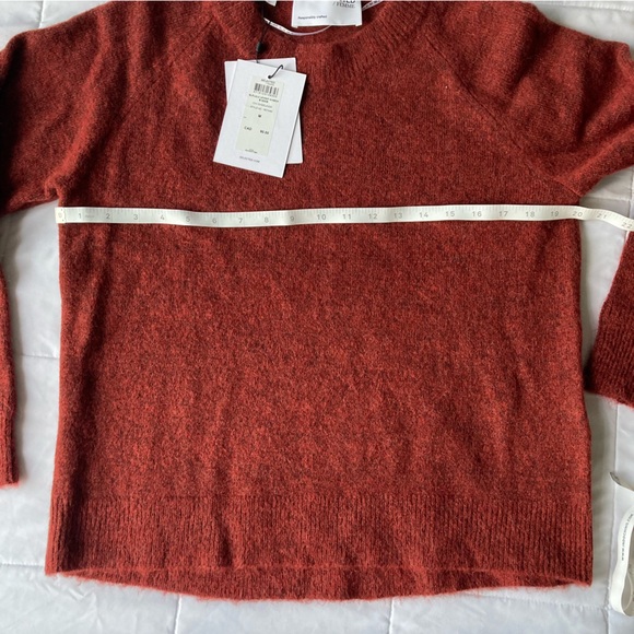 Selected Femme Maroon Knit Sweater - Picture 5 of 6